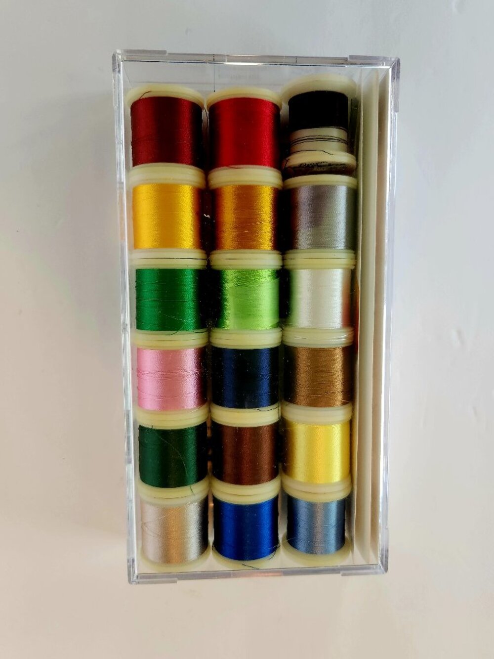Madeira Rayon Machine Embroidery Thread 18 Spool Count Set - Home Art Fiber Arts